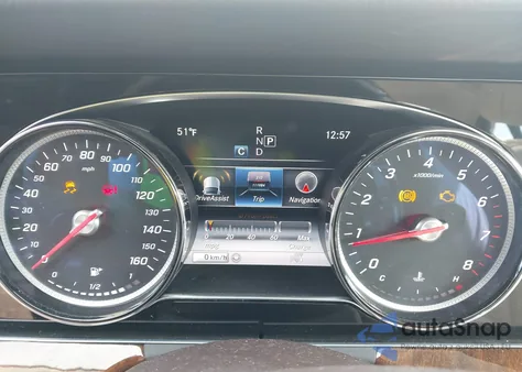 2017 Mercedes-Benz E 300 4Matic из США, поврежденный, VIN WDDZF4KBXHA199050